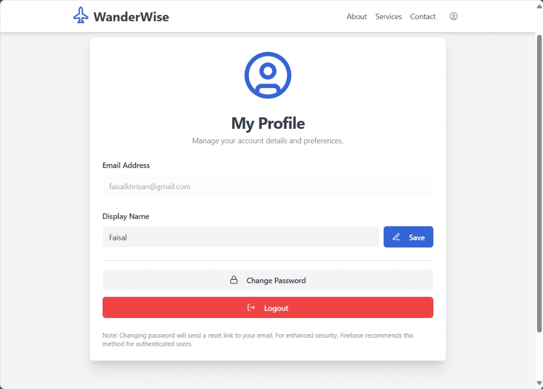 WanderWise - AI Travel Planner
